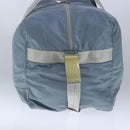 PRADA Boston Bag Nylon 2way Light Blue Auth 99483-4