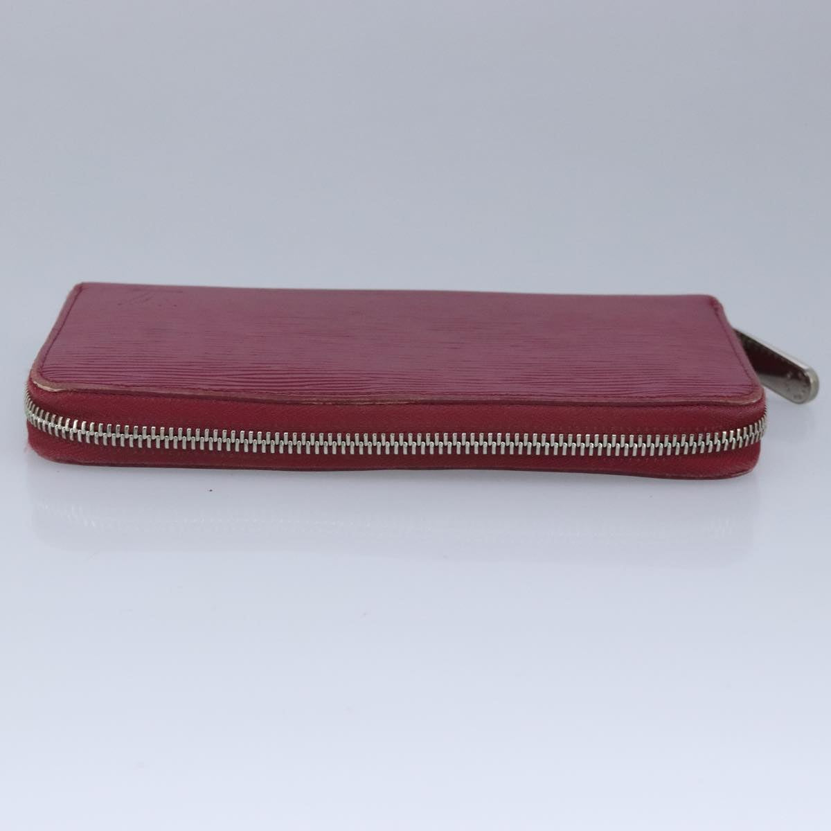 LOUIS VUITTON Epi Zippy Wallet Long Wallet Fuchsia Pink M60305 LV Auth 99485