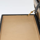 BALLY Attache Case Trunk Leather Black Auth 99500-24