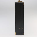 BALLY Attache Case Trunk Leather Black Auth 99500-4