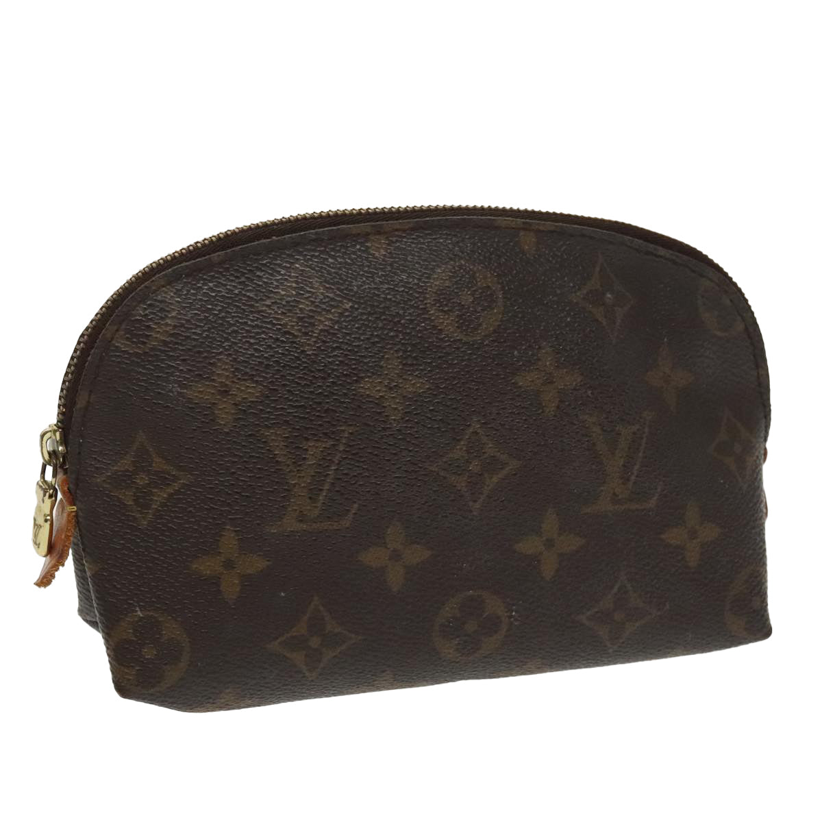 LOUIS VUITTON Monogram Pochette Cosmetic PM Cosmetic Pouch M47515 LV Auth 99506