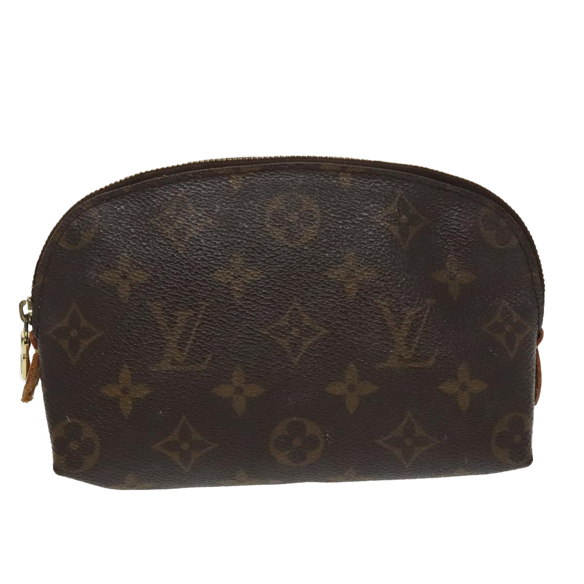 LOUIS VUITTON Monogram Pochette Cosmetic PM Cosmetic Pouch M47515 LV Auth 99506