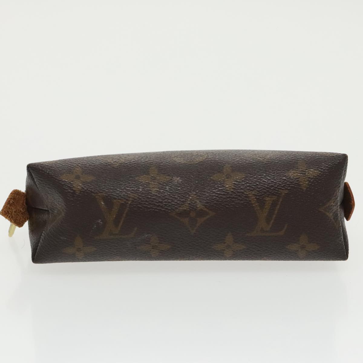 LOUIS VUITTON Monogram Pochette Cosmetic PM Cosmetic Pouch M47515 LV Auth 99506