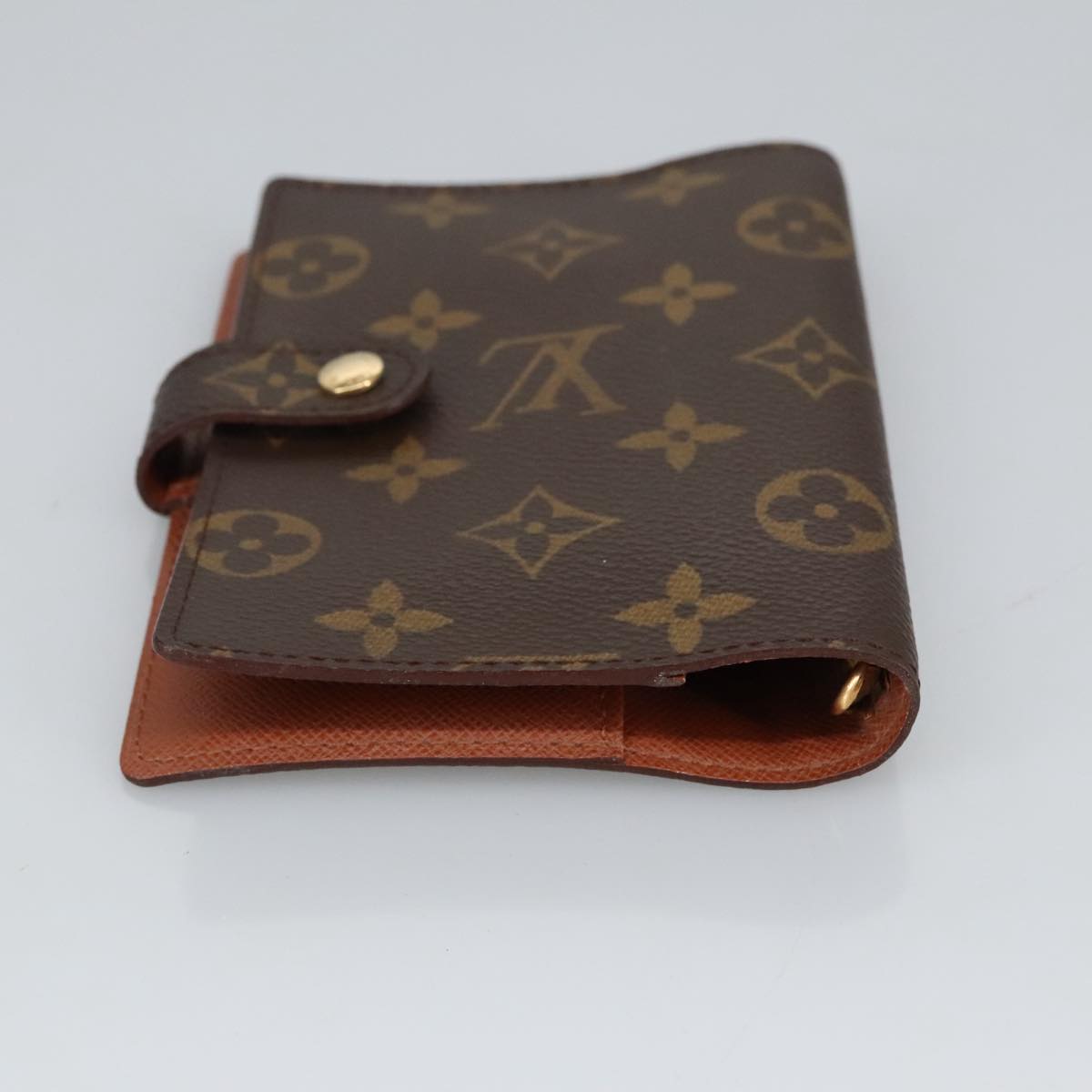 LOUIS VUITTON Monogram Agenda PM Day Planner Cover R20005 LV Auth 99513