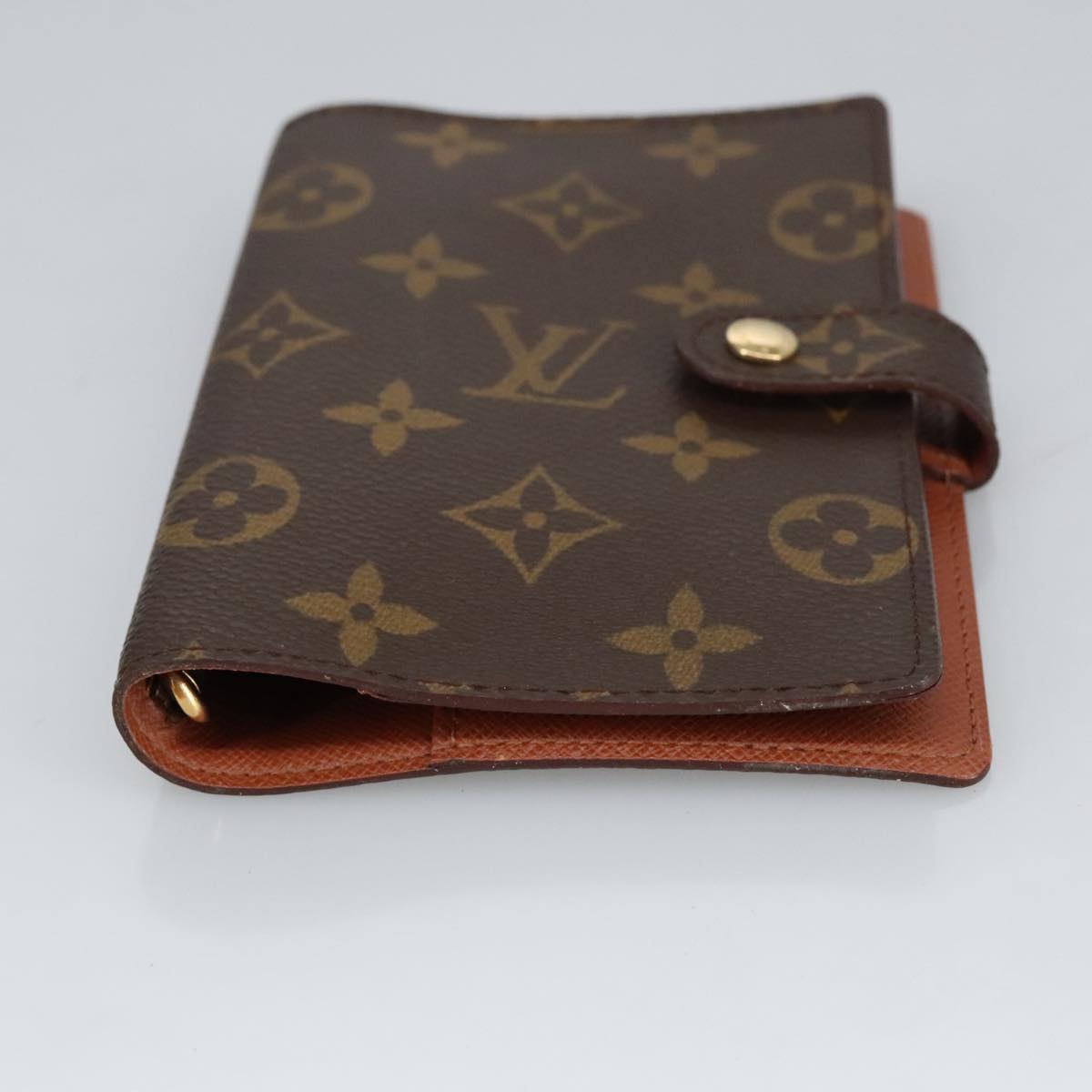 LOUIS VUITTON Monogram Agenda PM Day Planner Cover R20005 LV Auth 99513