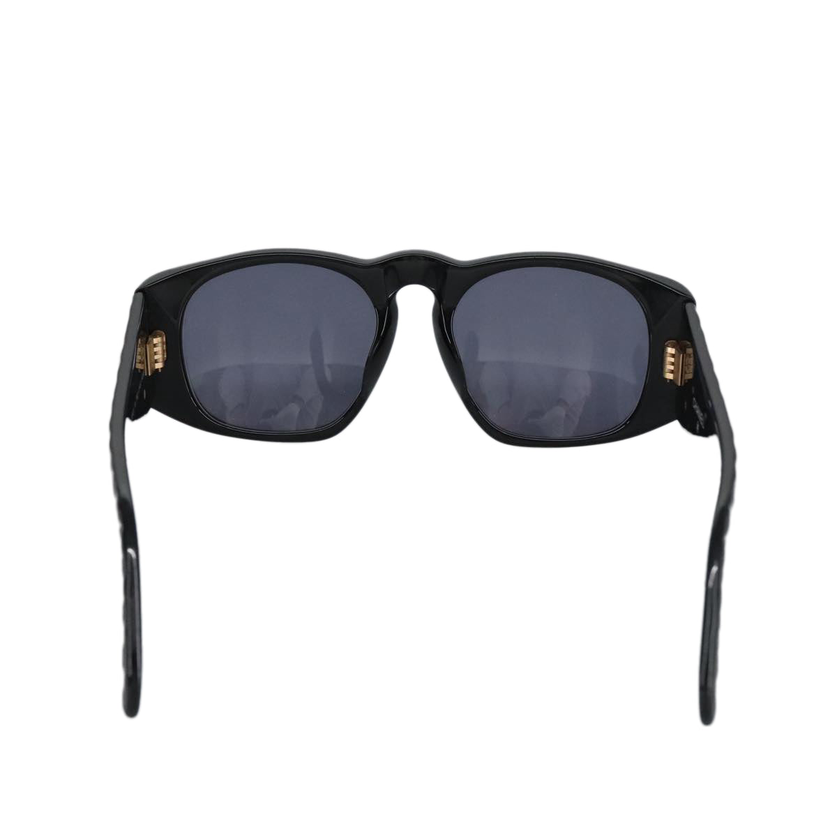 CHANEL Sunglasses plastic Black CC Auth 99518 - 0