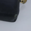 LOEWE Pouch Leather Navy Auth 99519-15