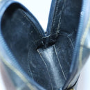 LOEWE Pouch Leather Navy Auth 99519-16