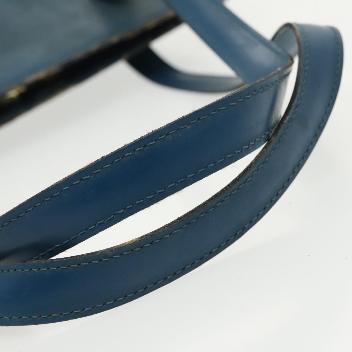 LOUIS VUITTON Epi Lussac Shoulder Bag Blue M52285 LV Auth 99520