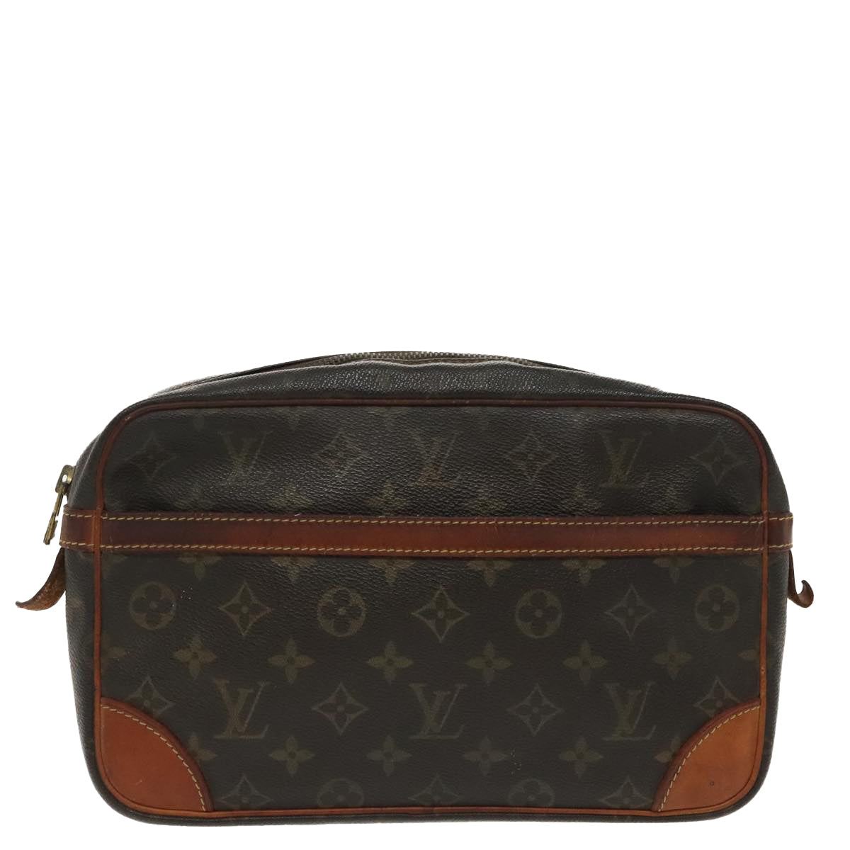 LOUIS VUITTON Monogram Compiegne 28 Clutch Bag M51845 LV Auth 99523 - 0