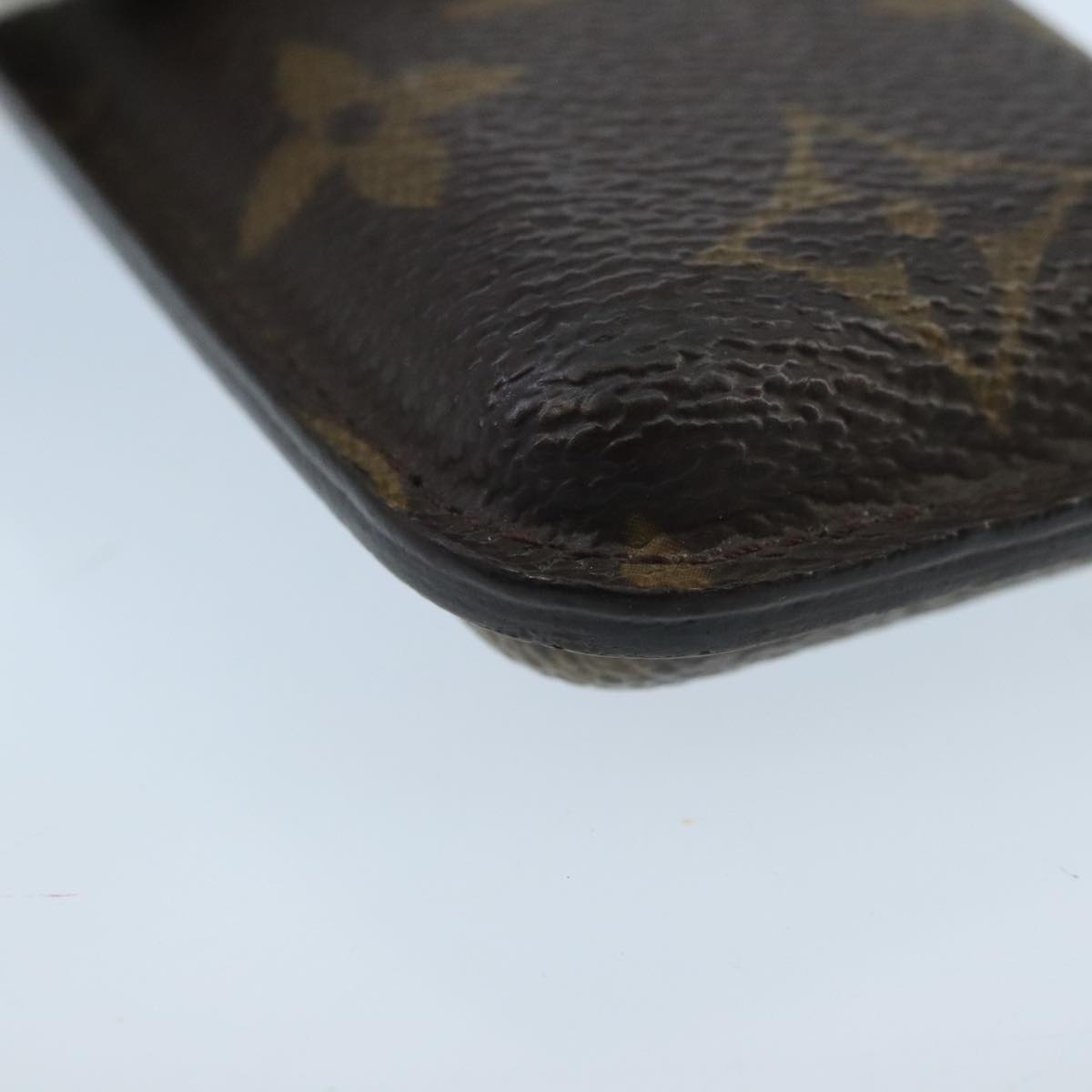 LOUIS VUITTON Monogram Etui Telephone International Cell Case M63064 Auth 99527