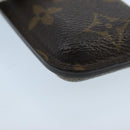 LOUIS VUITTON Monogram Etui Telephone International Cell Case M63064 Auth 99527-15