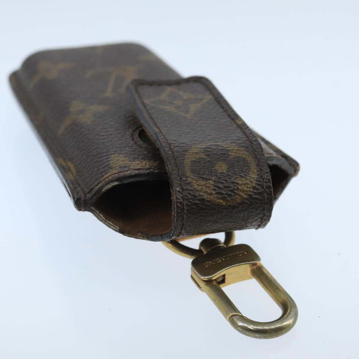 LOUIS VUITTON Monogram Etui Telephone International Cell Case M63064 Auth 99527