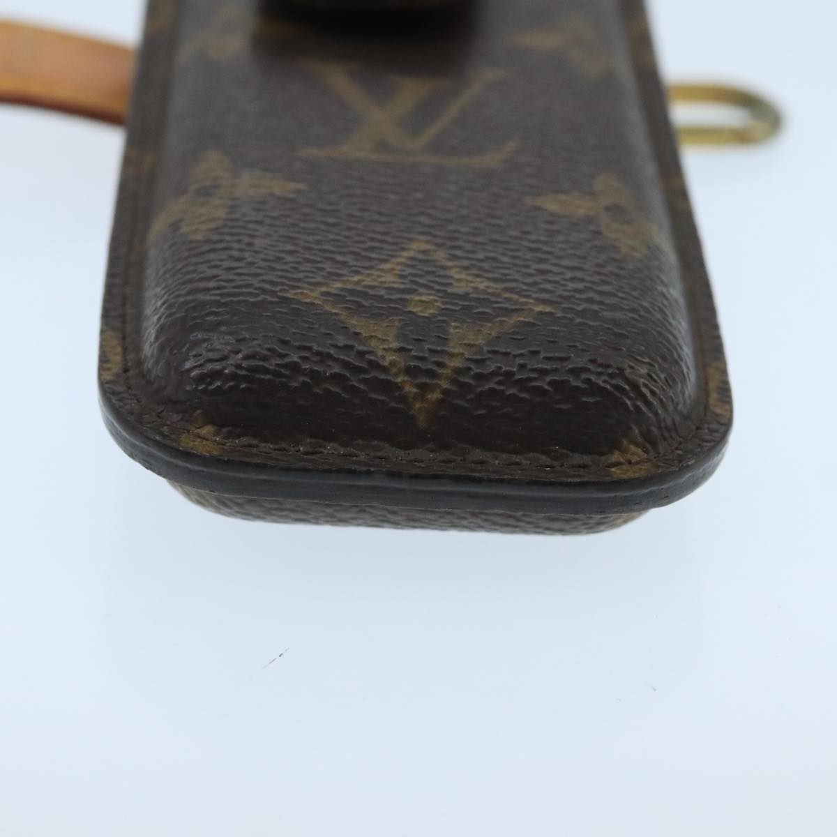 LOUIS VUITTON Monogram Etui Telephone International Cell Case M63064 Auth 99527