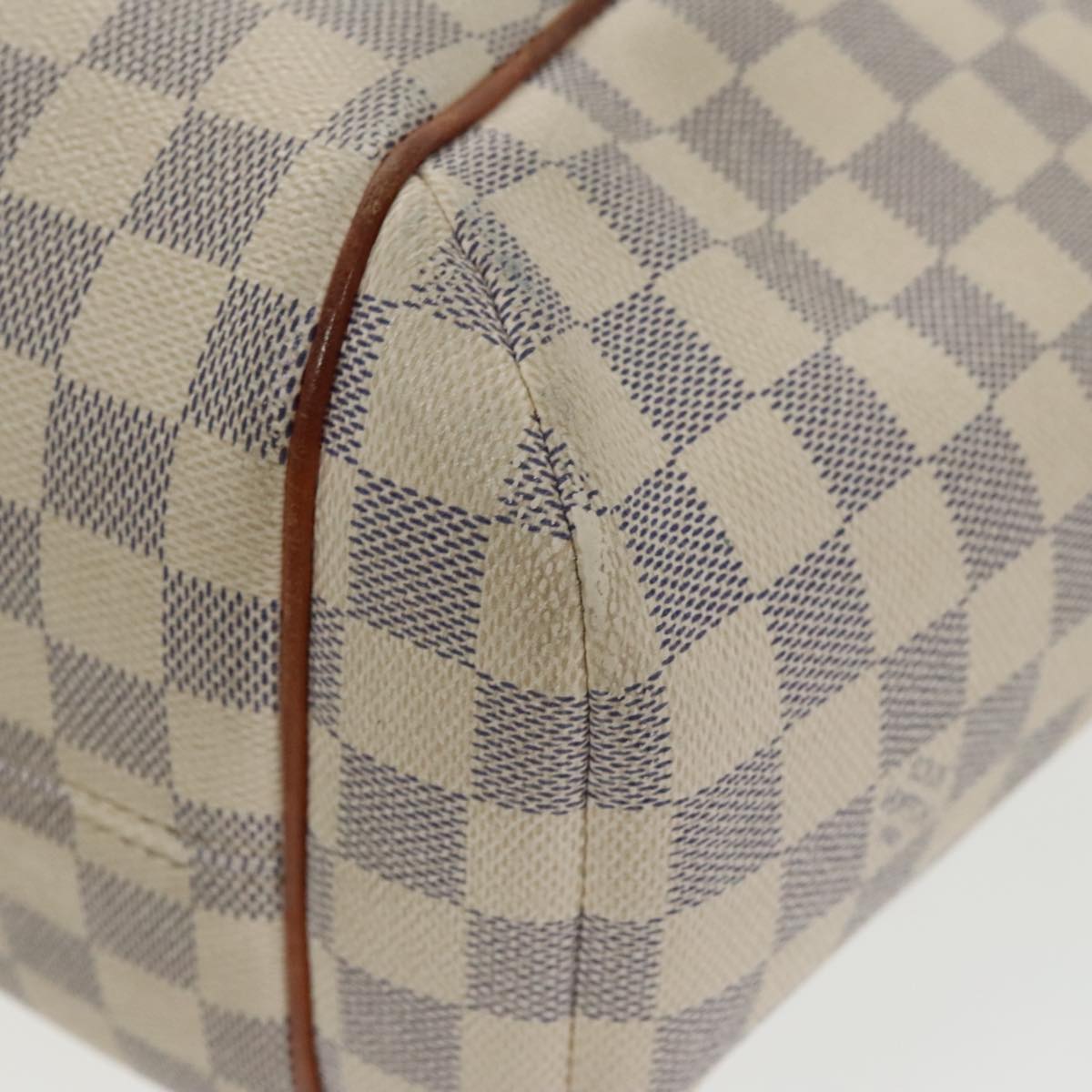 LOUIS VUITTON Damier Azur Totally PM Tote Bag N41280 LV Auth 99532