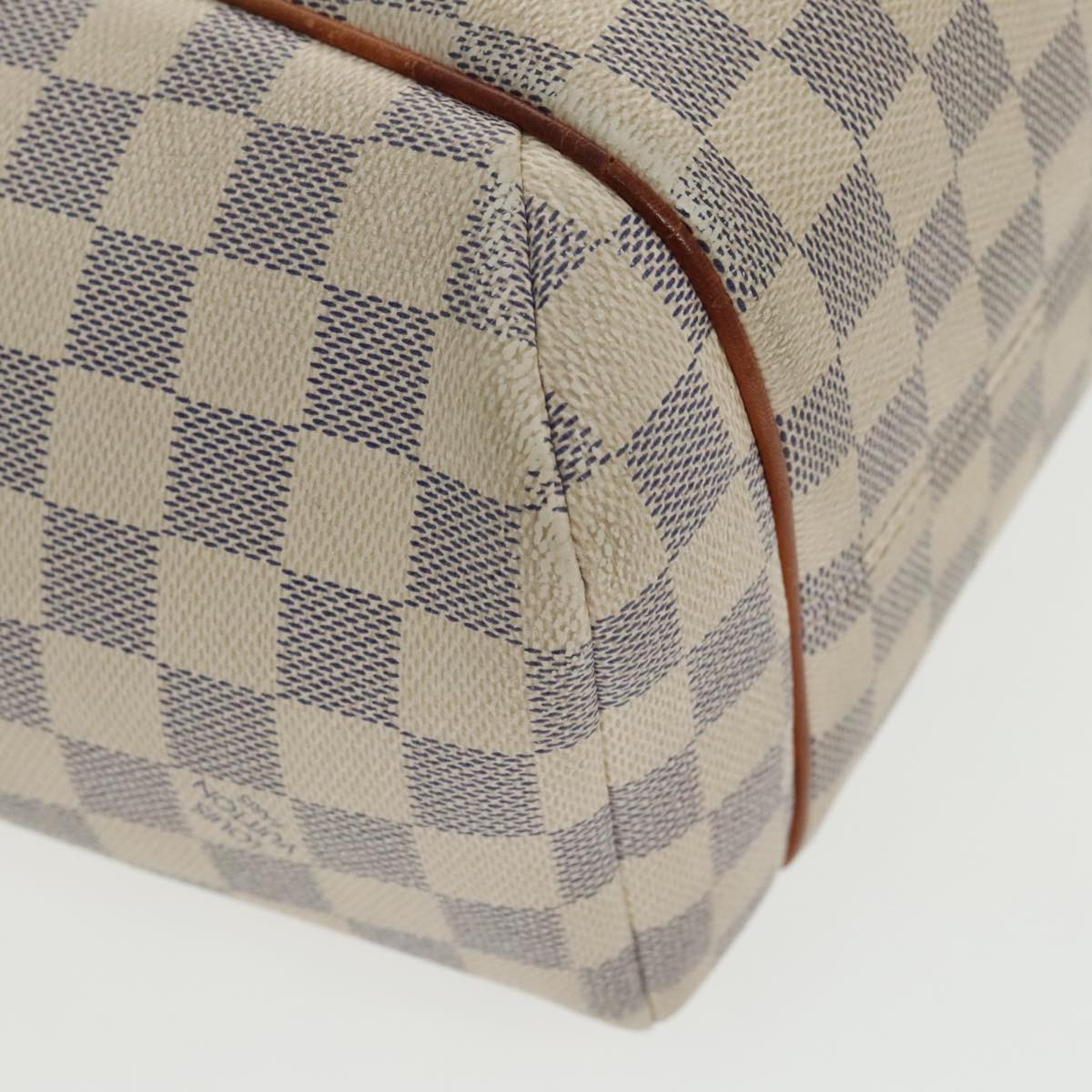 LOUIS VUITTON Damier Azur Totally PM Tote Bag N41280 LV Auth 99532