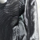 PRADA Tote Bag Nylon Plastic Beige Silver Auth 99542-19