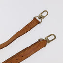 LOUIS VUITTON Adjustable Shoulder Strap Leather 32.7""""""""-40.2"""""""" Beige Auth 99547-11