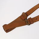 LOUIS VUITTON Adjustable Shoulder Strap Leather 32.7""""""""-40.2"""""""" Beige Auth 99547-13