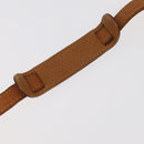 LOUIS VUITTON Adjustable Shoulder Strap Leather 32.7""""""""-40.2"""""""" Beige Auth 99547-14