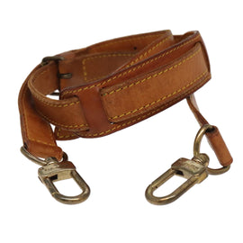 LOUIS VUITTON Adjustable Shoulder Strap Leather 32.7""""""""-40.2"""""""" Beige Auth 99547 - 0
