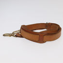 LOUIS VUITTON Adjustable Shoulder Strap Leather 32.7""""""""-40.2"""""""" Beige Auth 99547-5