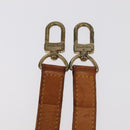 LOUIS VUITTON Adjustable Shoulder Strap Leather 32.7""""""""-40.2"""""""" Beige Auth 99547-7