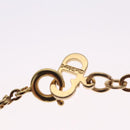 Christian Dior Necklace metal Gold Tone Auth 99550-10