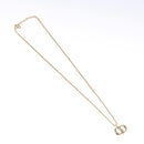 Christian Dior Necklace metal Gold Tone Auth 99550-2