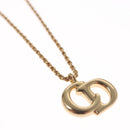 Christian Dior Necklace metal Gold Tone Auth 99550-3
