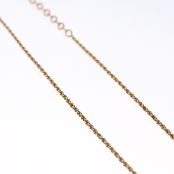 Christian Dior Necklace metal Gold Tone Auth 99550