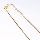 Christian Dior Necklace metal Gold Tone Auth 99550-7