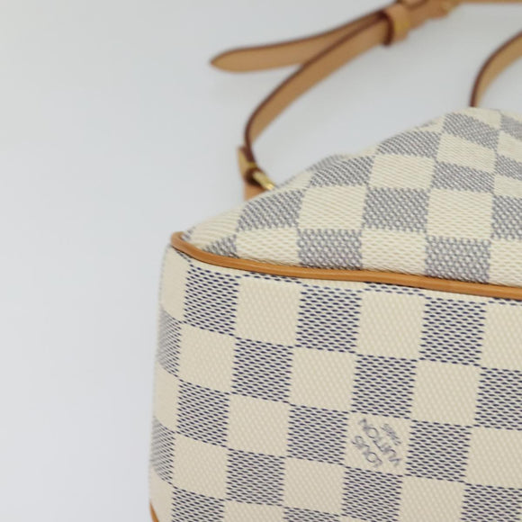 LOUIS VUITTON Damier Azur Siracusa PM Shoulder Bag N41113 LV Auth 99558SAV