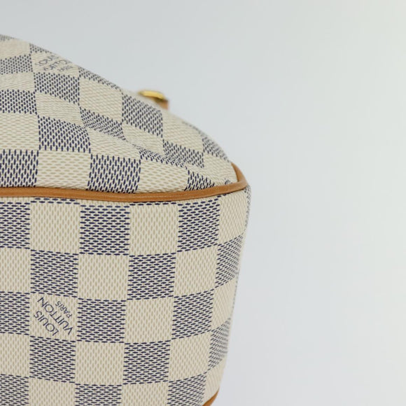 LOUIS VUITTON Damier Azur Siracusa PM Shoulder Bag N41113 LV Auth 99558SAV