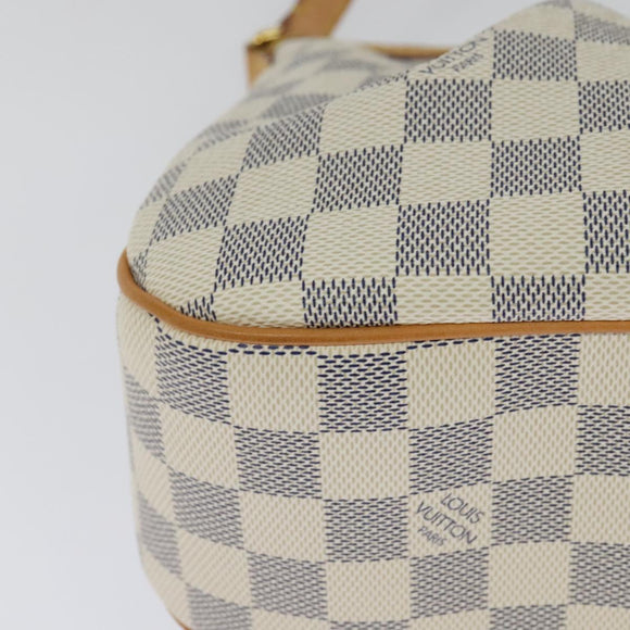 LOUIS VUITTON Damier Azur Siracusa PM Shoulder Bag N41113 LV Auth 99558SAV