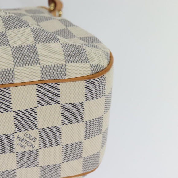 LOUIS VUITTON Damier Azur Siracusa PM Shoulder Bag N41113 LV Auth 99558SAV
