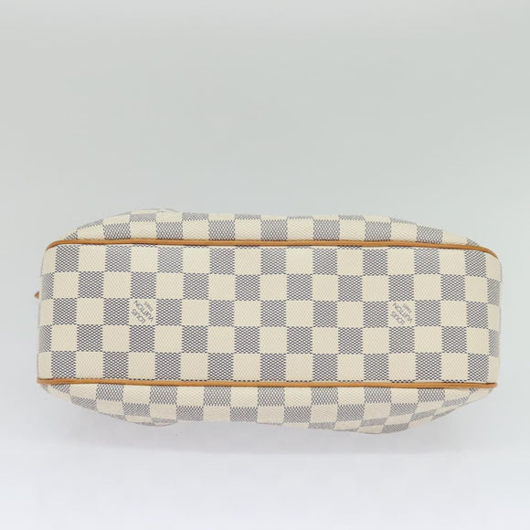 LOUIS VUITTON Damier Azur Siracusa PM Shoulder Bag N41113 LV Auth 99558SAV