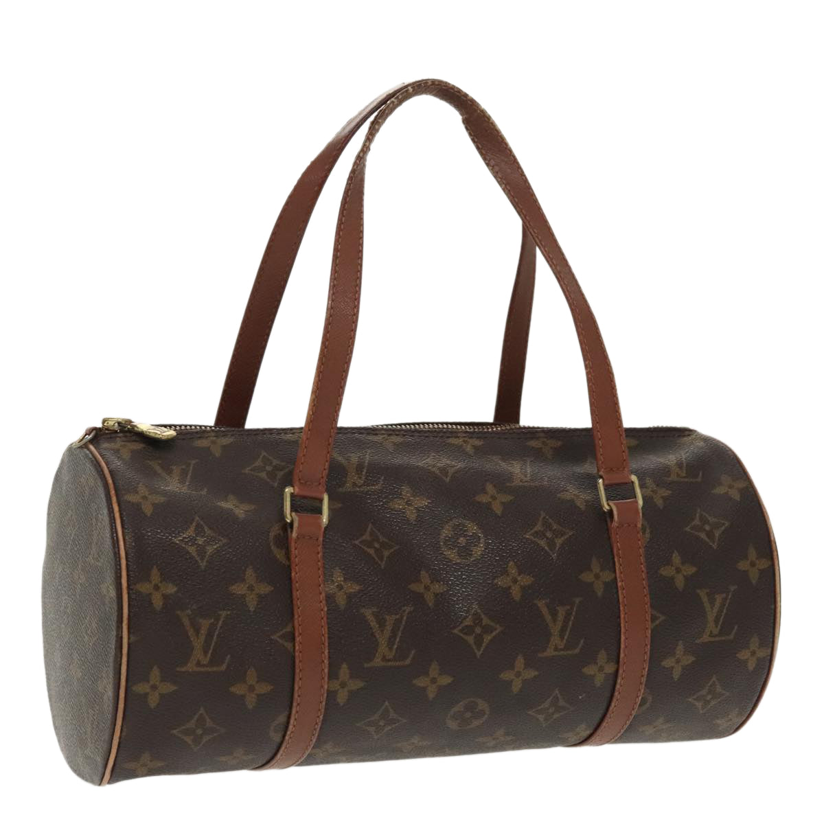 LOUIS VUITTON Monogram Papillon 30 Hand Bag M51385 LV Auth 99565