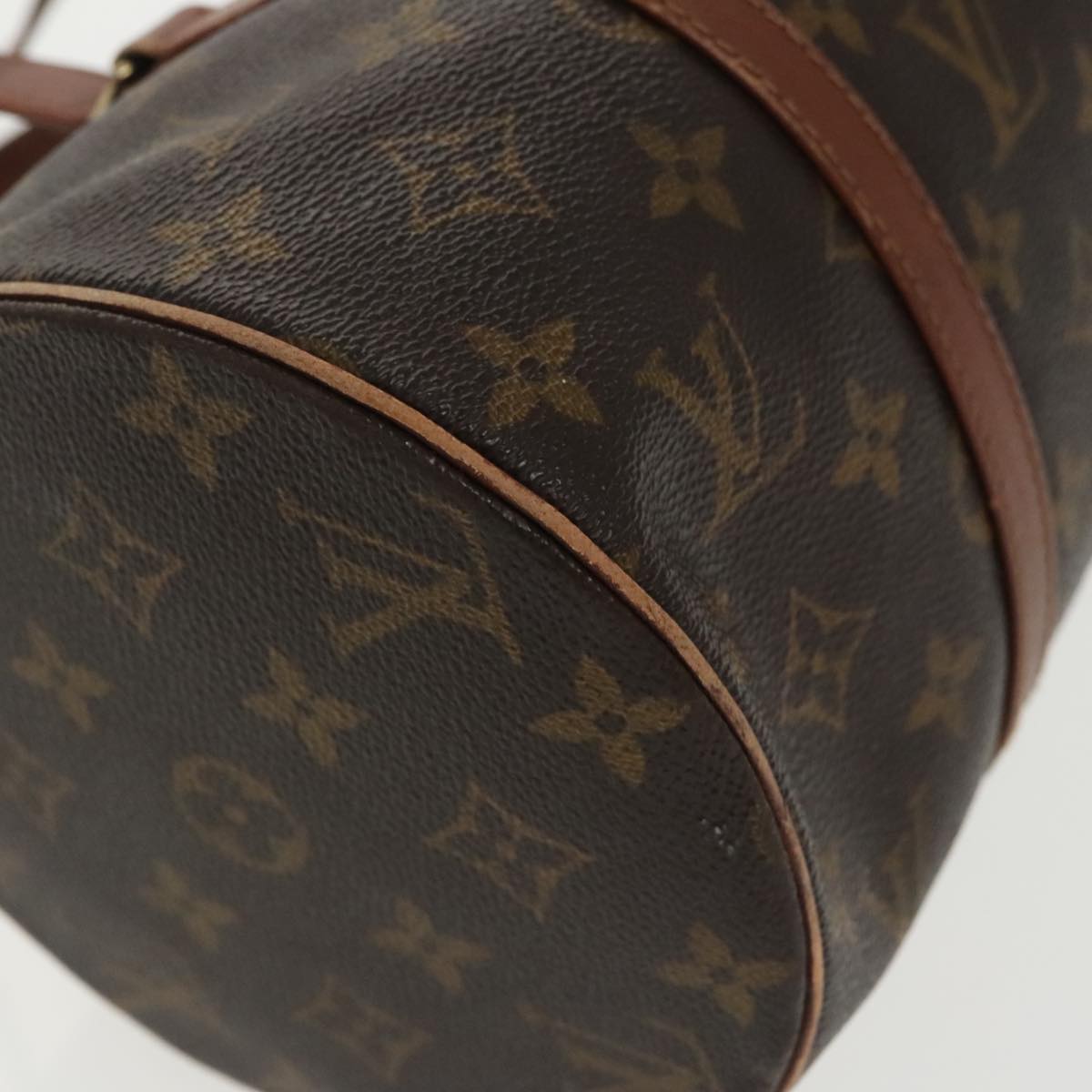 LOUIS VUITTON Monogram Papillon 30 Hand Bag M51385 LV Auth 99565