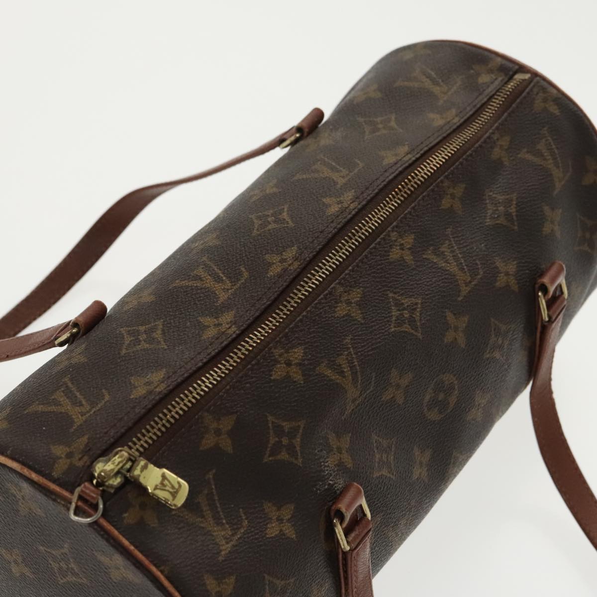 LOUIS VUITTON Monogram Papillon 30 Hand Bag M51385 LV Auth 99565