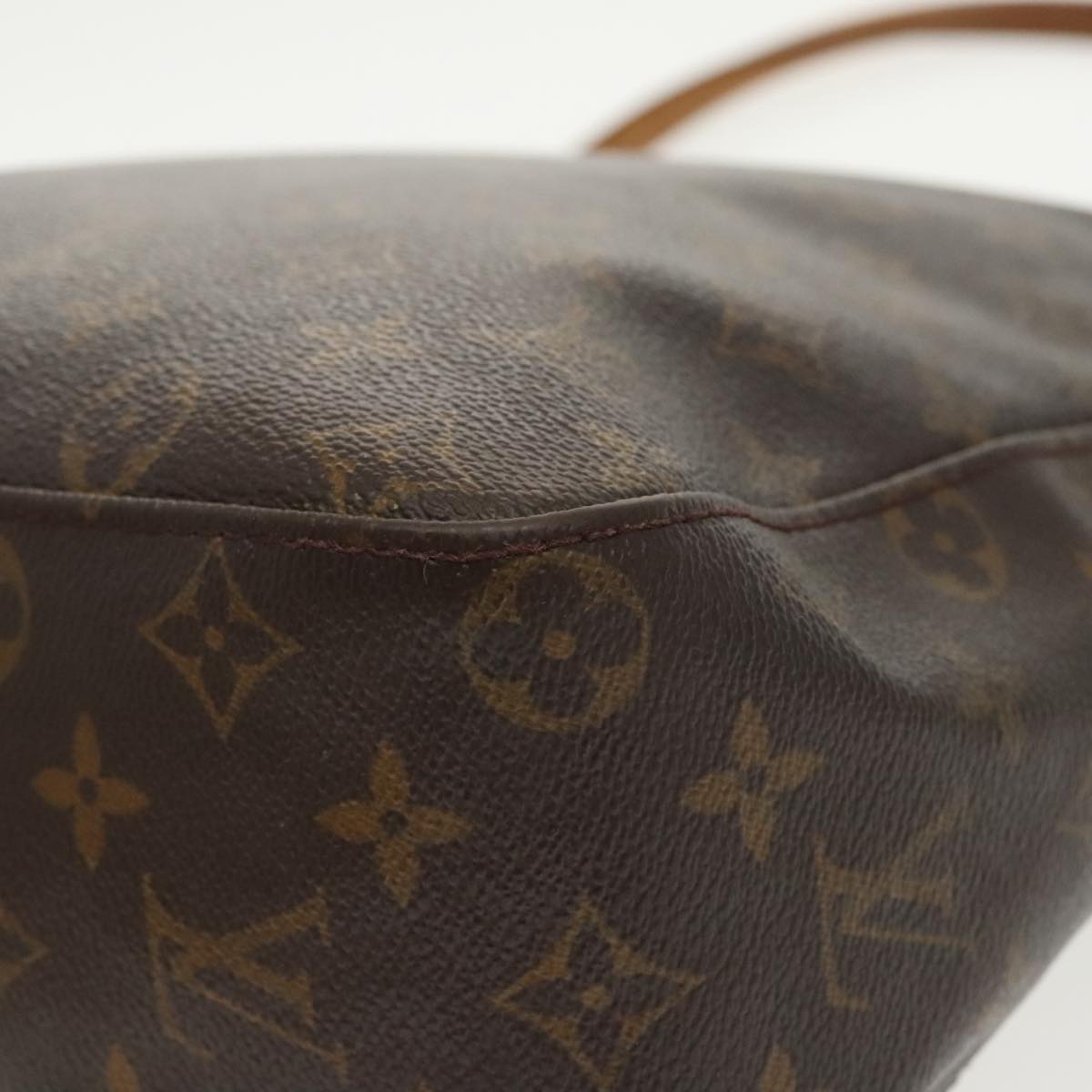 LOUIS VUITTON Monogram Looping GM Shoulder Bag M51145 LV Auth 99585