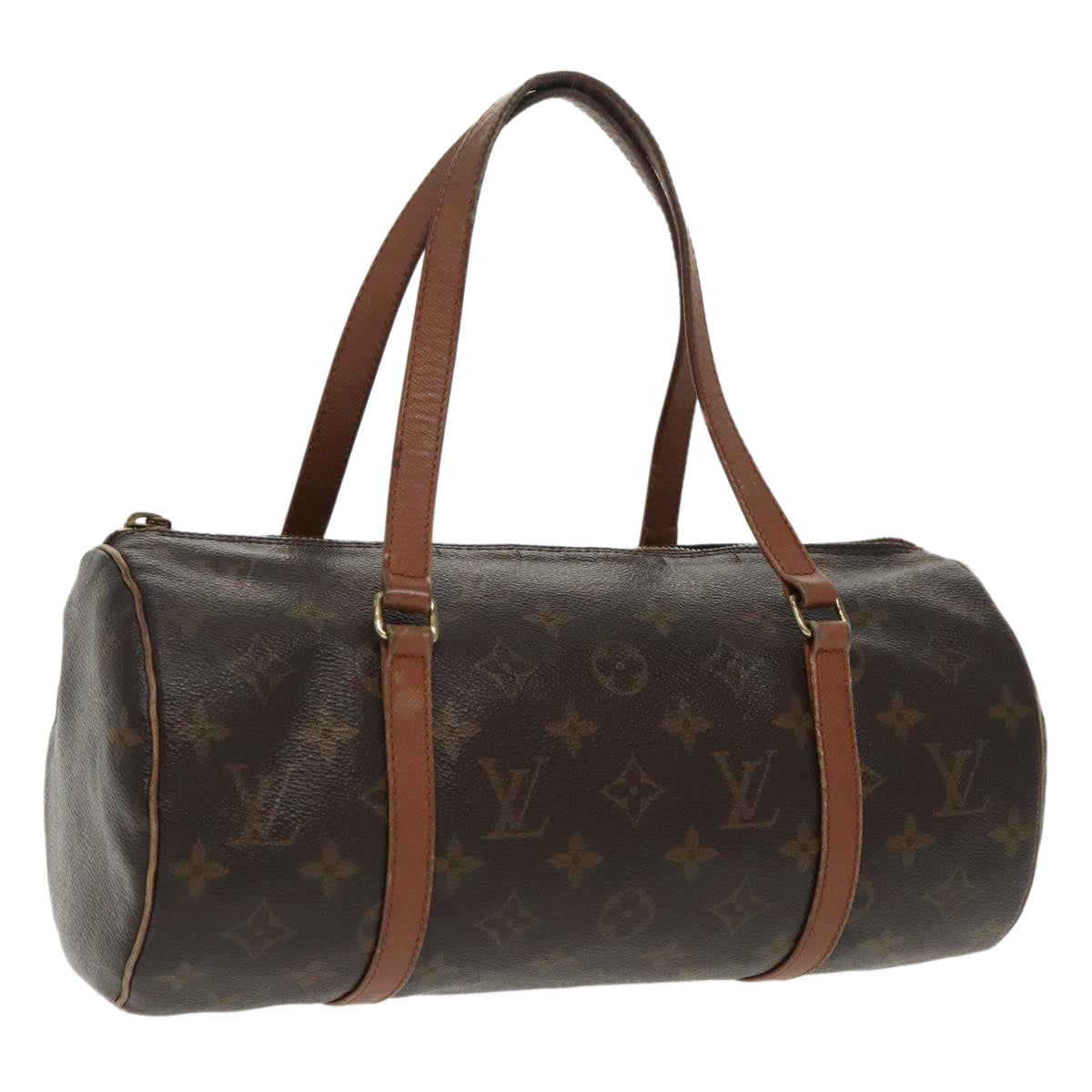 LOUIS VUITTON Monogram Papillon 30 Hand Bag M51385 LV Auth 99595