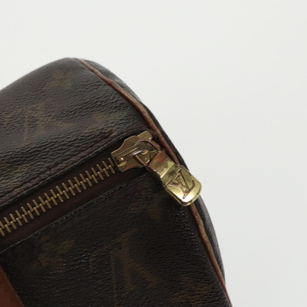 LOUIS VUITTON Monogram Papillon 30 Hand Bag M51385 LV Auth 99595