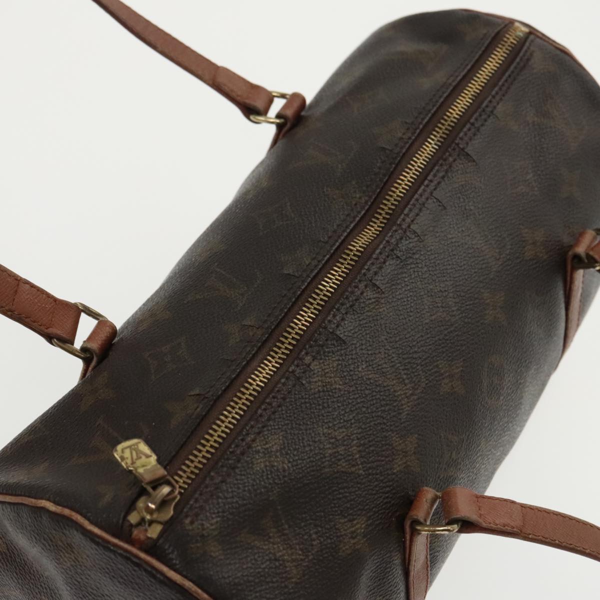 LOUIS VUITTON Monogram Papillon 30 Hand Bag M51385 LV Auth 99595