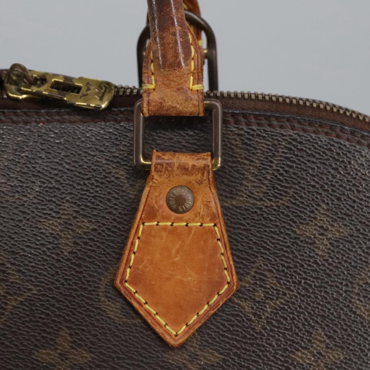 LOUIS VUITTON Monogram Alma Hand Bag M51130 LV Auth 99596