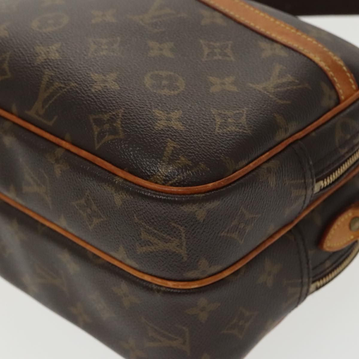 LOUIS VUITTON Monogram Reporter PM Shoulder Bag M45254 LV Auth 99604