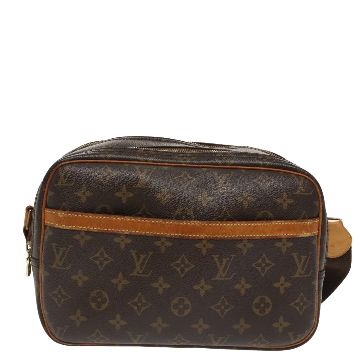 LOUIS VUITTON Monogram Reporter PM Shoulder Bag M45254 LV Auth 99604