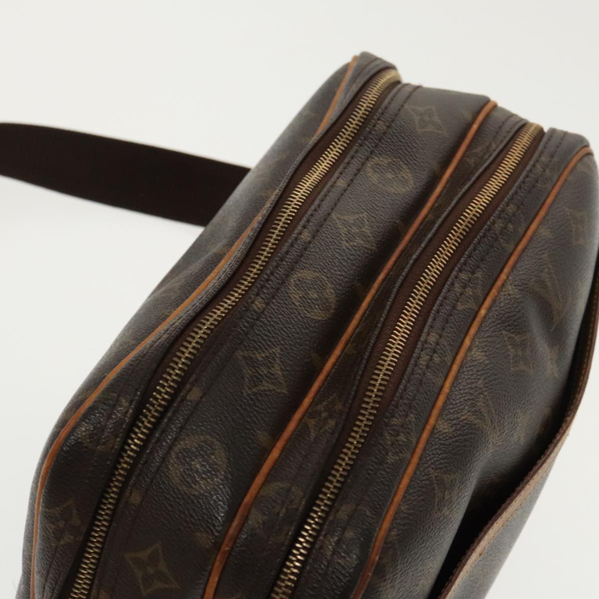 LOUIS VUITTON Monogram Reporter PM Shoulder Bag M45254 LV Auth 99604