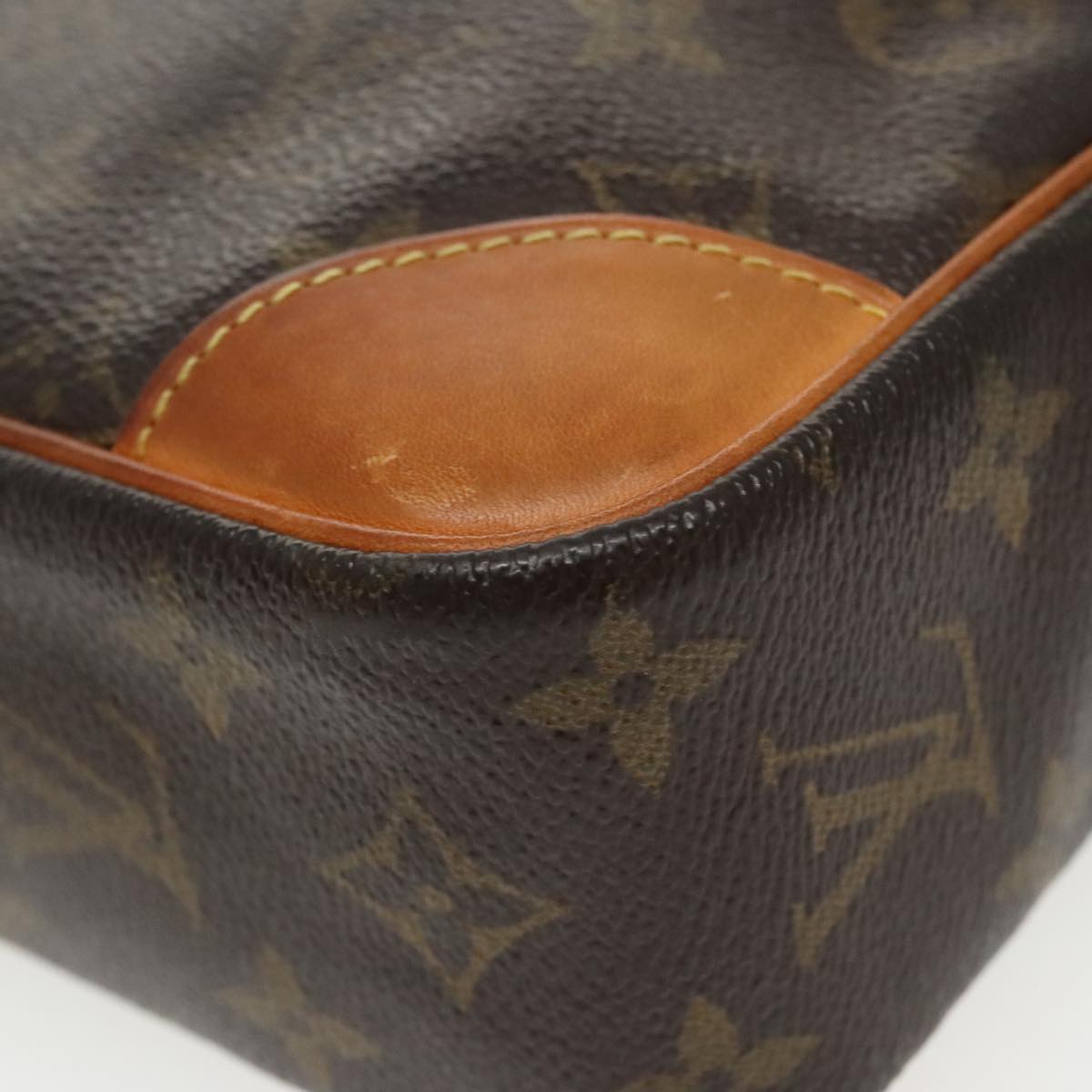 LOUIS VUITTON Monogram Compiegne 28 Clutch Bag M51845 LV Auth 99606