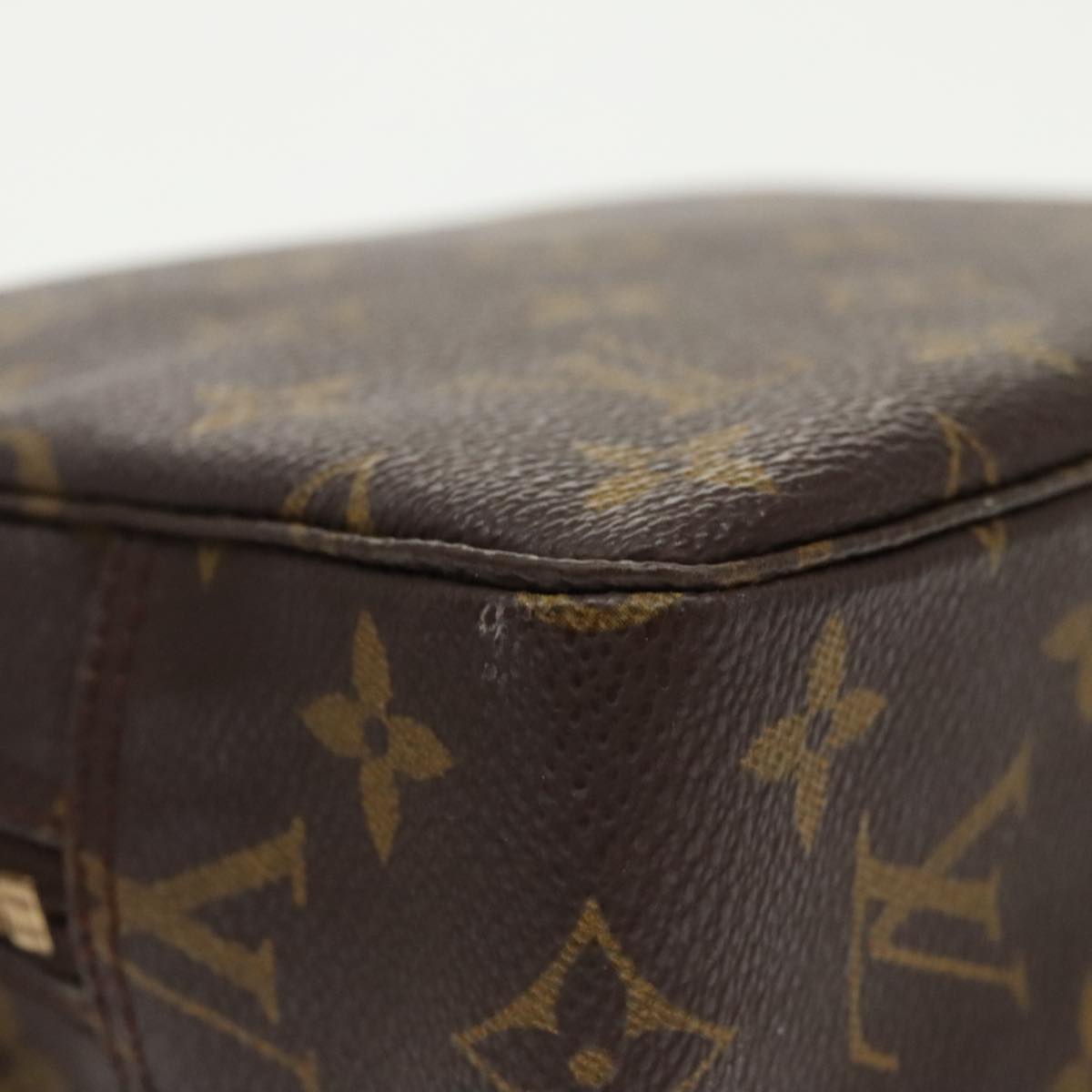 LOUIS VUITTON Monogram Trousse Toilette 23 Clutch Bag M47524 LV Auth 99607